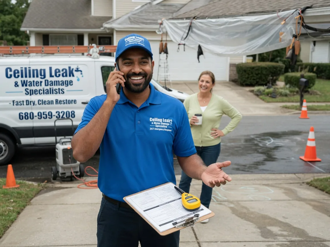 Ceiling Leak Cleanup North Evans, NY FAQs